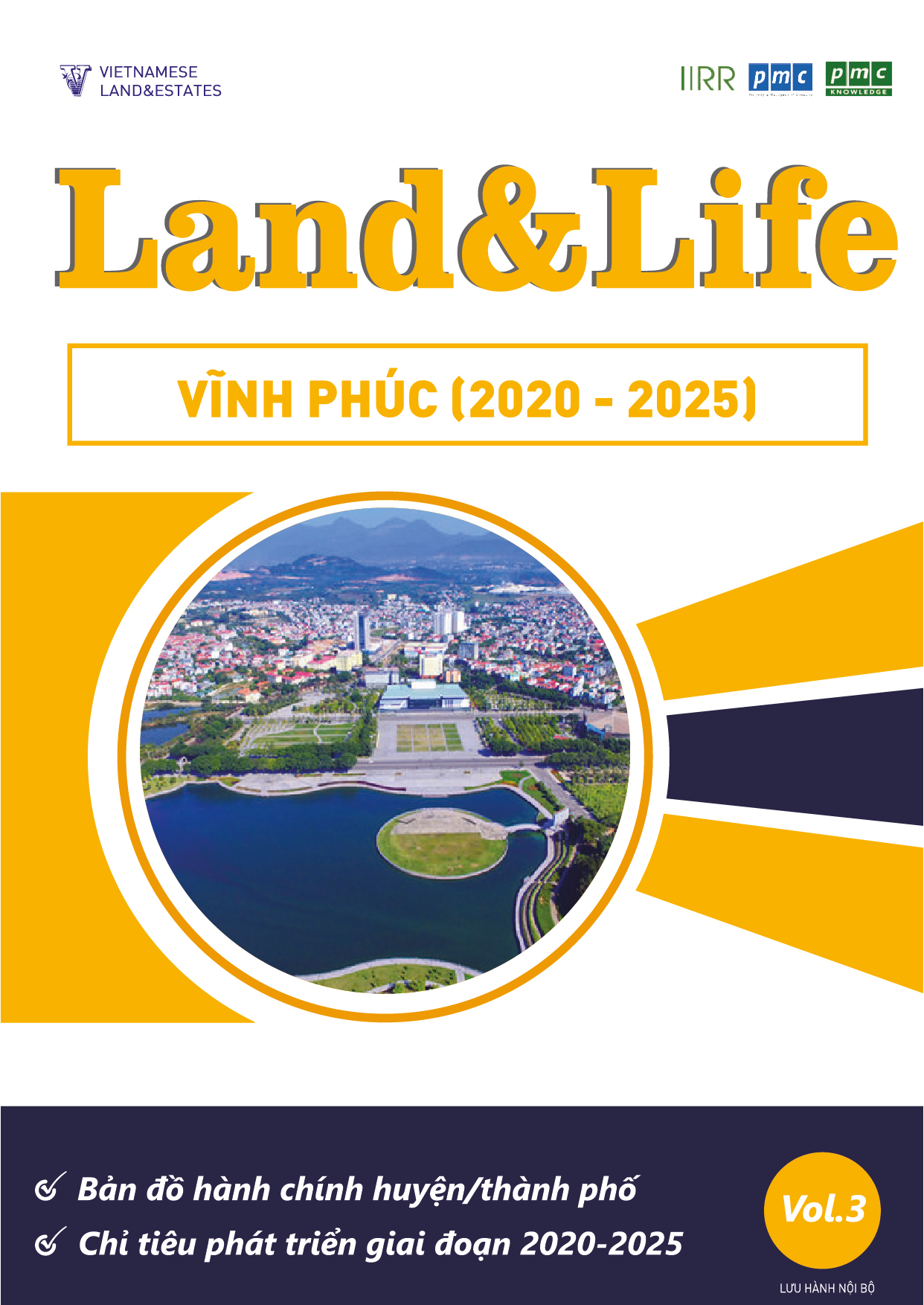 Land & Life Magazine | Vol.3 – Chủ đề: Vĩnh Phúc – Bản đồ hành chính & chỉ tiêu KTXH