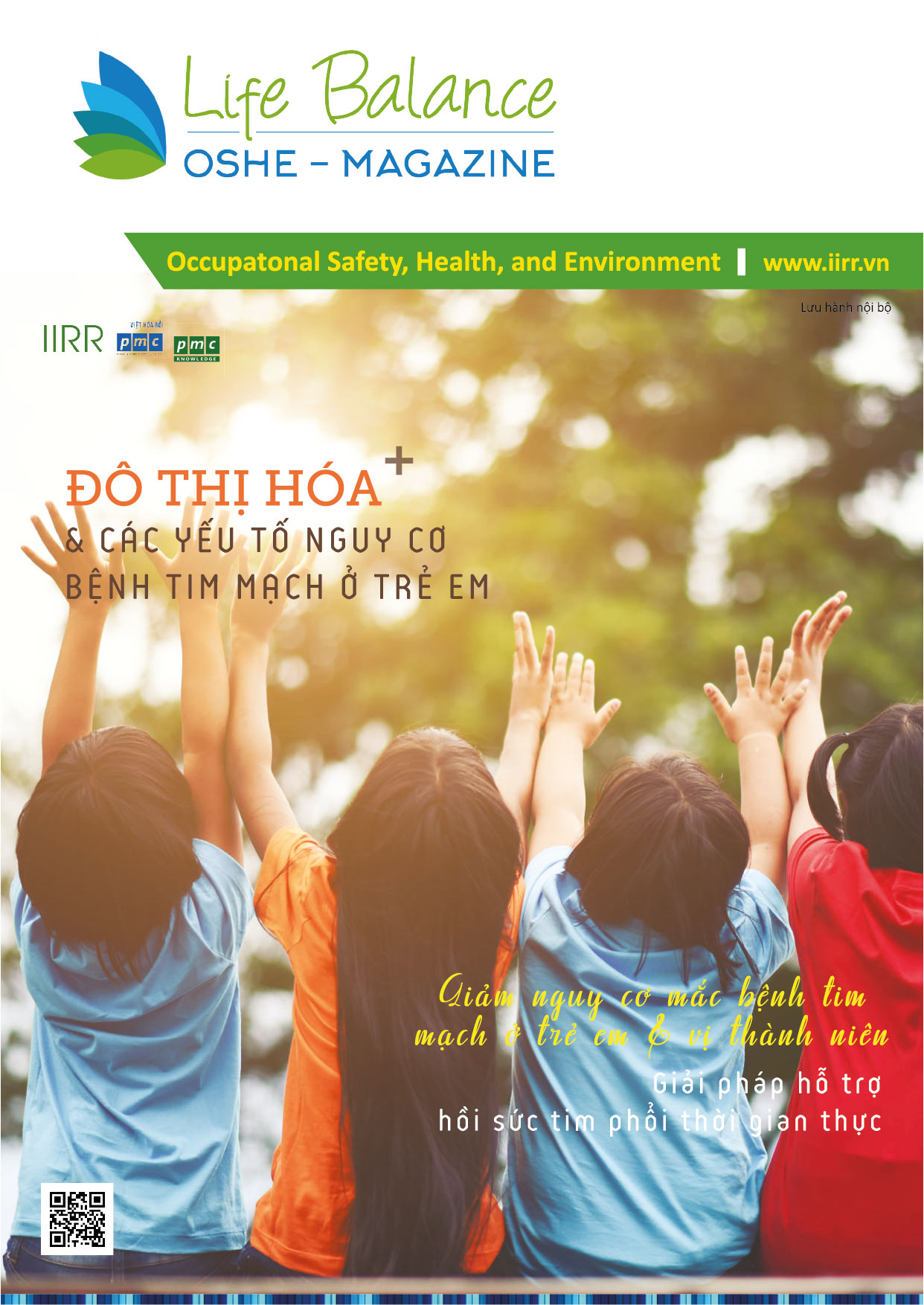 Tạp chí Life Balance | No.16 | OSHE Magazine – Đô thị hóa và bệnh trẻ em liên quan tới tim mạch