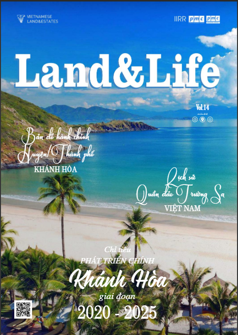 Land & Life Magazine | Vol.14 – Khánh Hòa – Bản đồ hành chính cấp huyện & chỉ tiêu phát triển