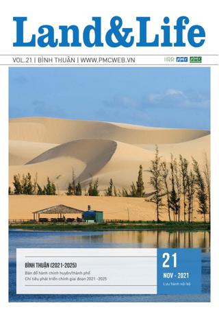 Land & Life Magazine | Vol.21 – Bình Thuận – Bản đồ hành chính cấp huyện & chỉ tiêu phát triển KT-XH