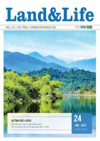 Land & Life Magazine | Vol.24 – Hà Tĩnh – Bản đồ hành chính cấp huyện & chỉ tiêu phát triển KT-XH