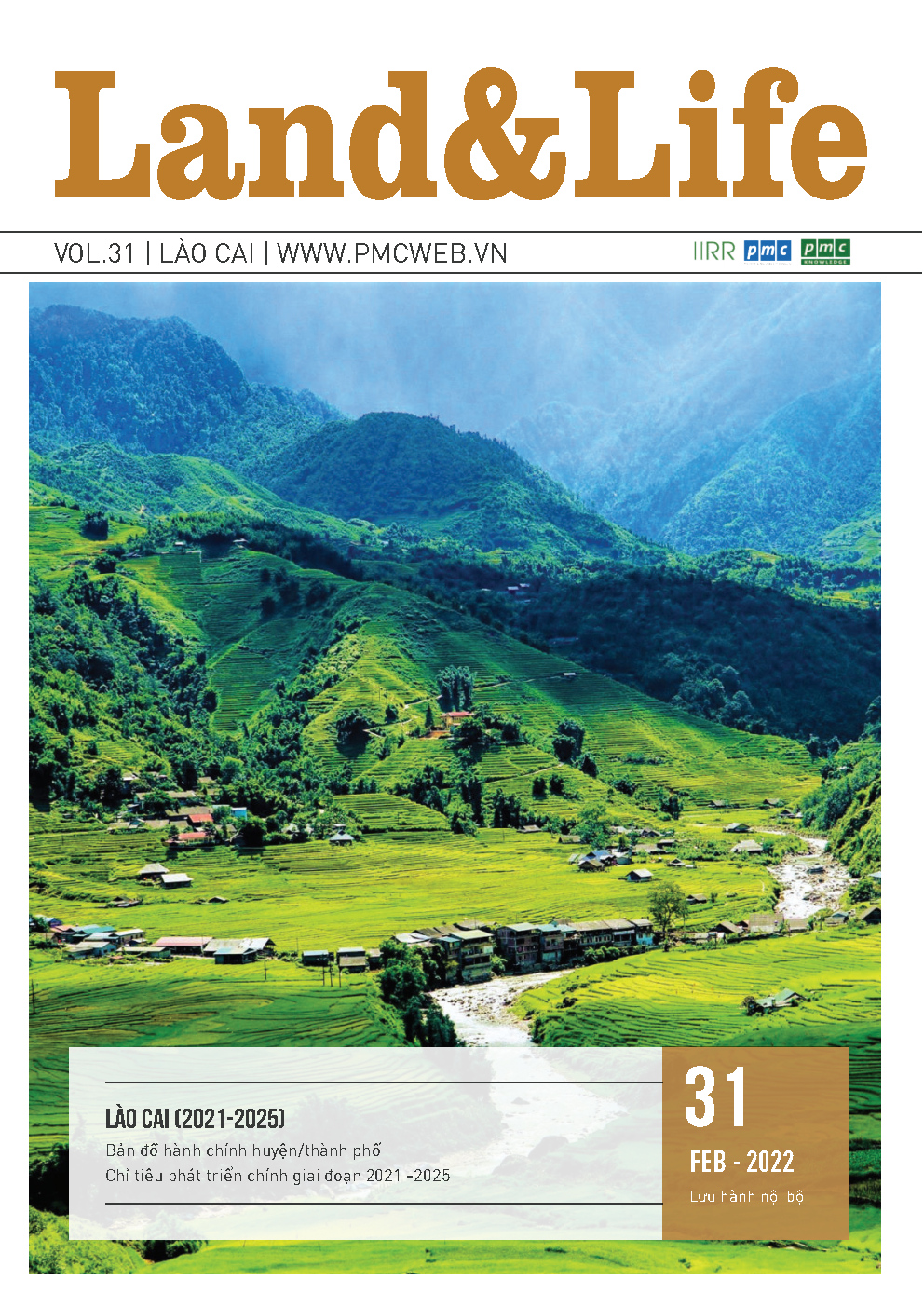 Land & Life Magazine | Vol.31 – Lào Cai – Bản đồ hành chính cấp huyện & chỉ tiêu phát triển KT-XH