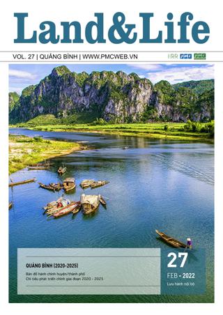 Land & Life Magazine | Vol.27 – Quảng Bình – Bản đồ hành chính cấp huyện & chỉ tiêu phát triển KT-XH