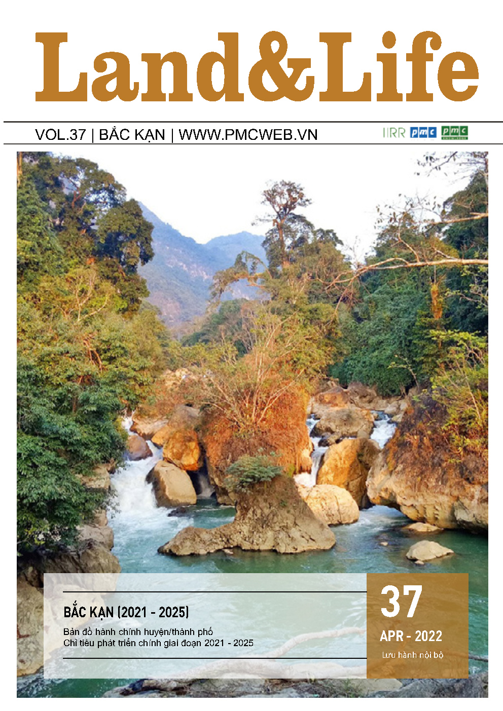 Land & Life Magazine | Vol.37 – Bắc Kạn – Bản đồ hành chính cấp huyện & chỉ tiêu phát triển KT-XH