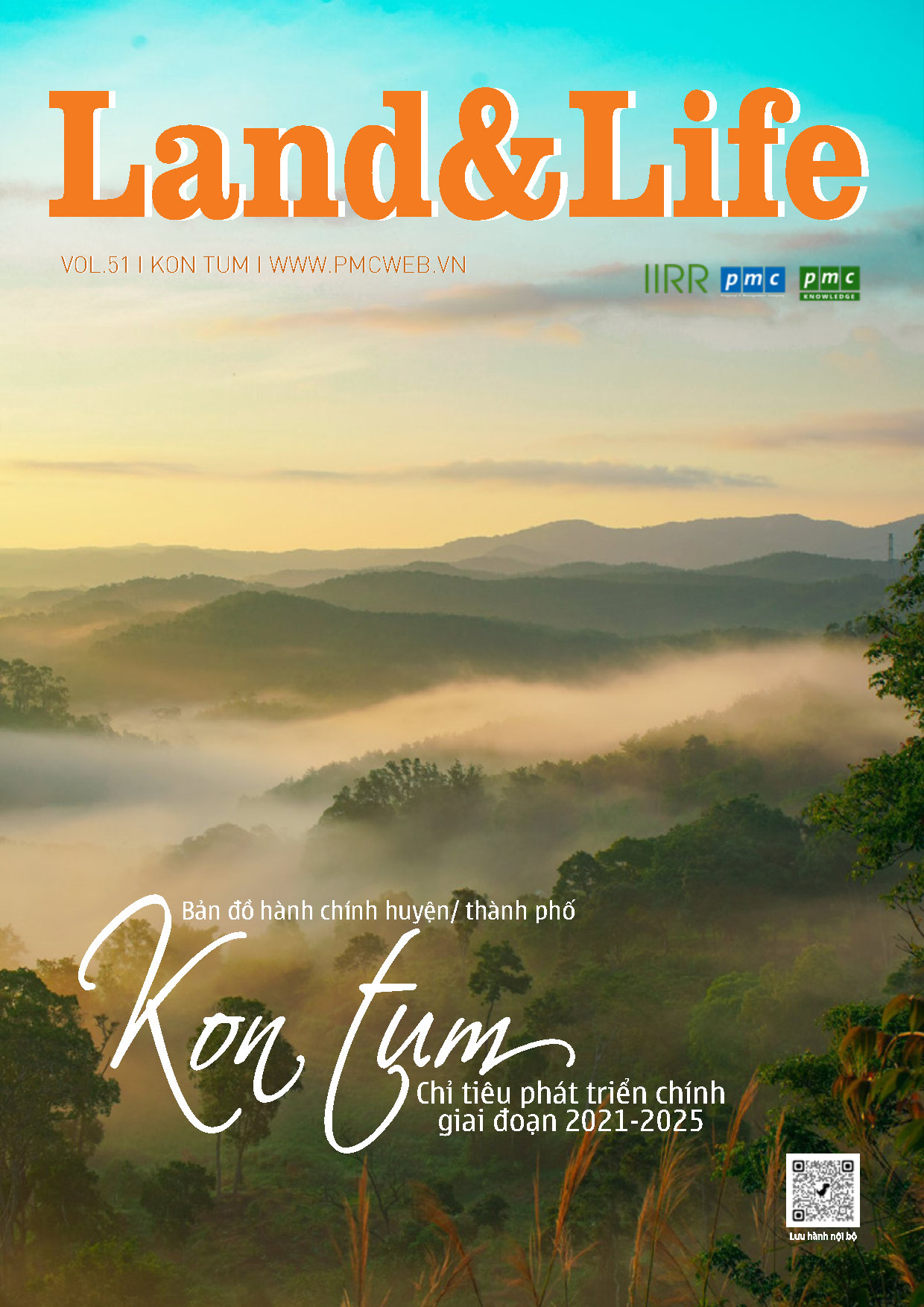 Land & Life Magazine | Vol.51 – Kon Tum – Bản đồ hành chính cấp huyện & Chỉ tiêu phát triển KT-XH