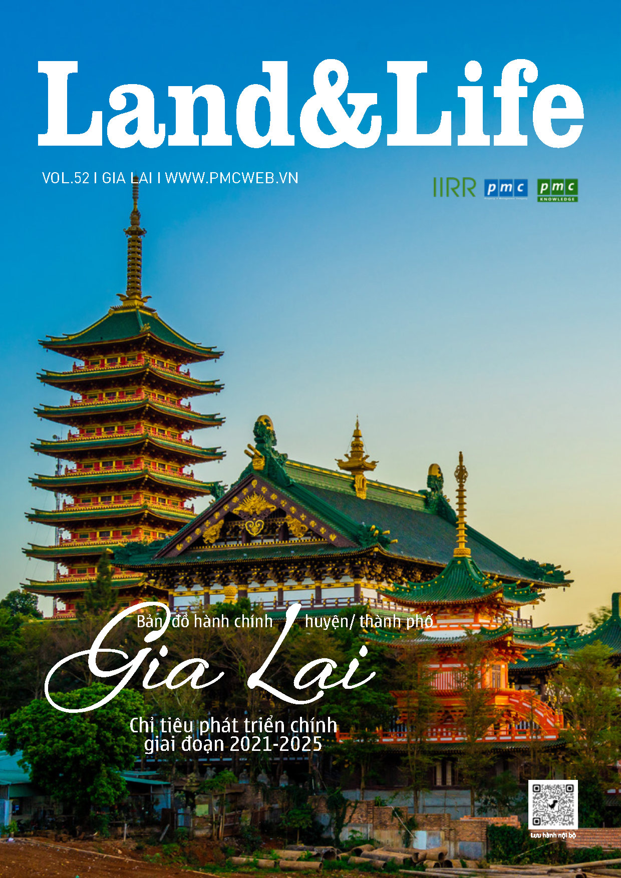 Land & Life Magazine | Vol.52 – Gia Lai – Bản đồ hành chính cấp huyện & Chỉ tiêu phát triển KT-XH