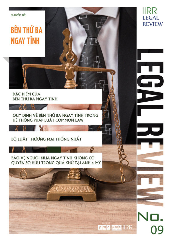 Tạp chí pháp luật IIRR | IIRR Legal Review | No.9 – Bên thứ ba ngay tình