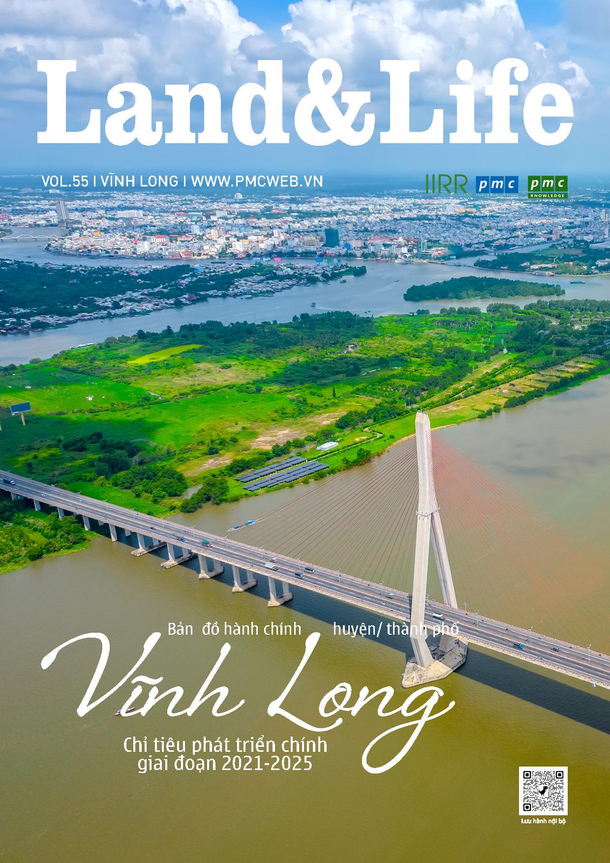 Land & Life Magazine | Vol.55 – Vĩnh Long – Bản đồ hành chính cấp huyện & chỉ tiêu phát triển KT-XH