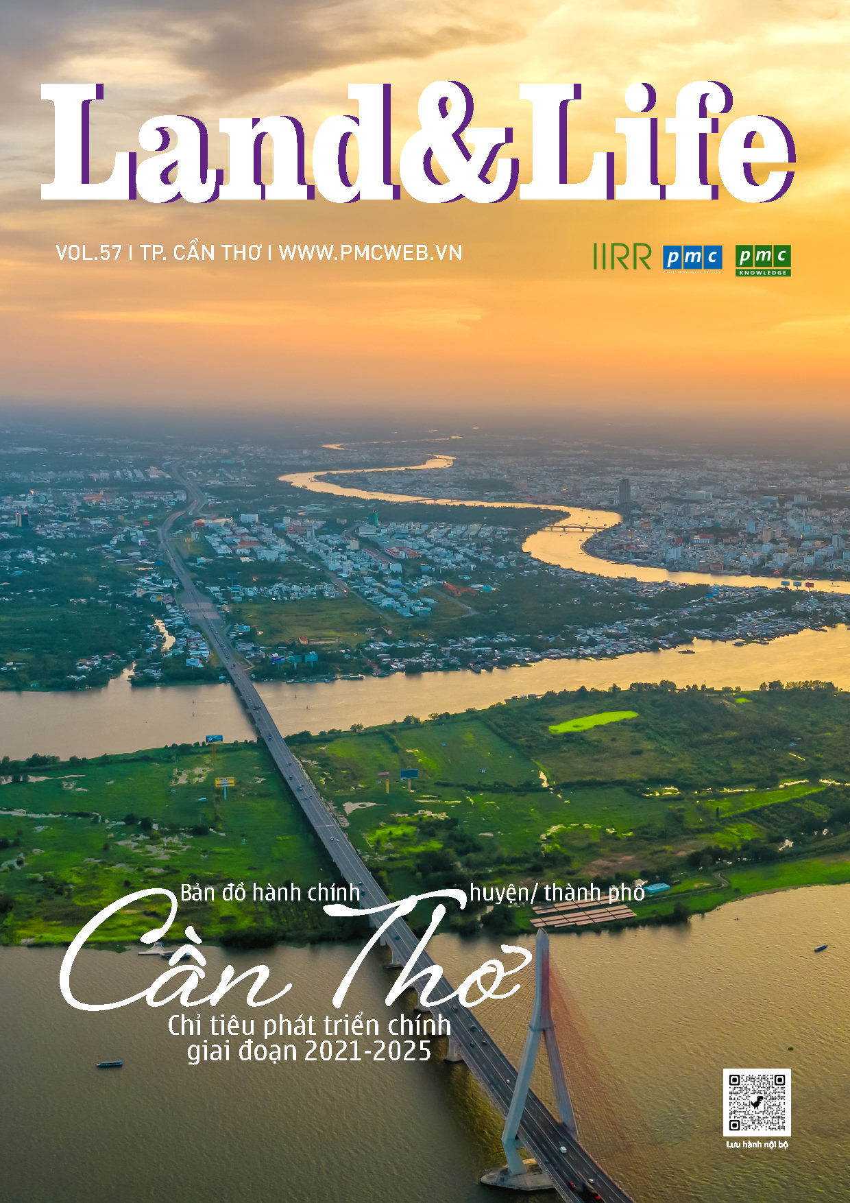 Land & Life Magazine | Vol.57 – TP. Cần Thơ – Bản đồ hành chính cấp huyện & Chỉ tiêu phát triển KT-XH