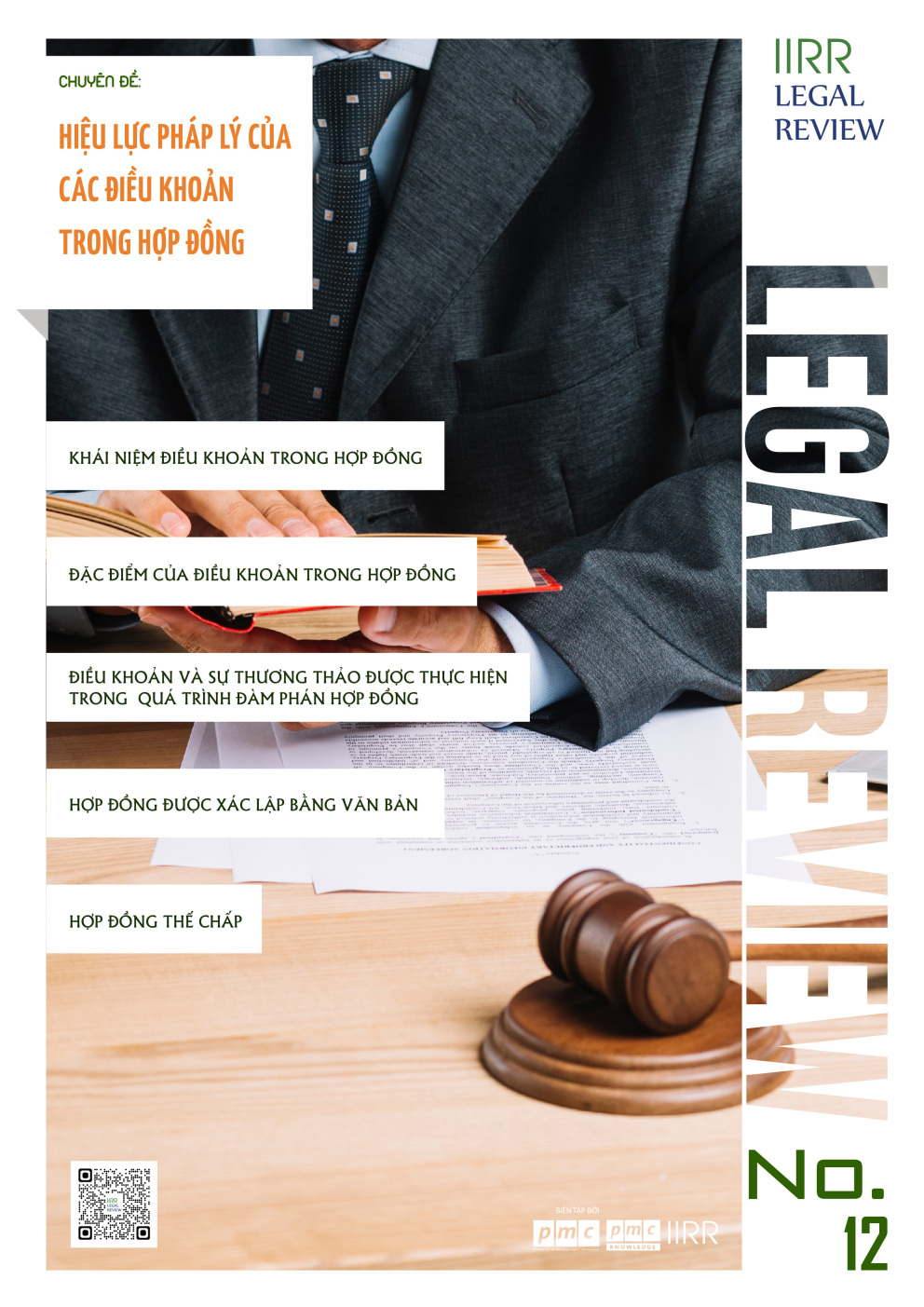 Tạp chí pháp luật IIRR | IIRR Legal Review | No.12 – Hiệu lực pháp lý các điều khoản trong hợp đồng