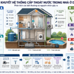 Khiếm khuyết hệ thống cấp thoát nước trong các công trình nhà ở dân dụng: Phân tích các bất thường và nguyên nhân gây ra